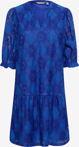 Robe CULTURE en bleu : devant
