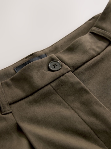 Wide Leg Pantalon à pince Next en vert