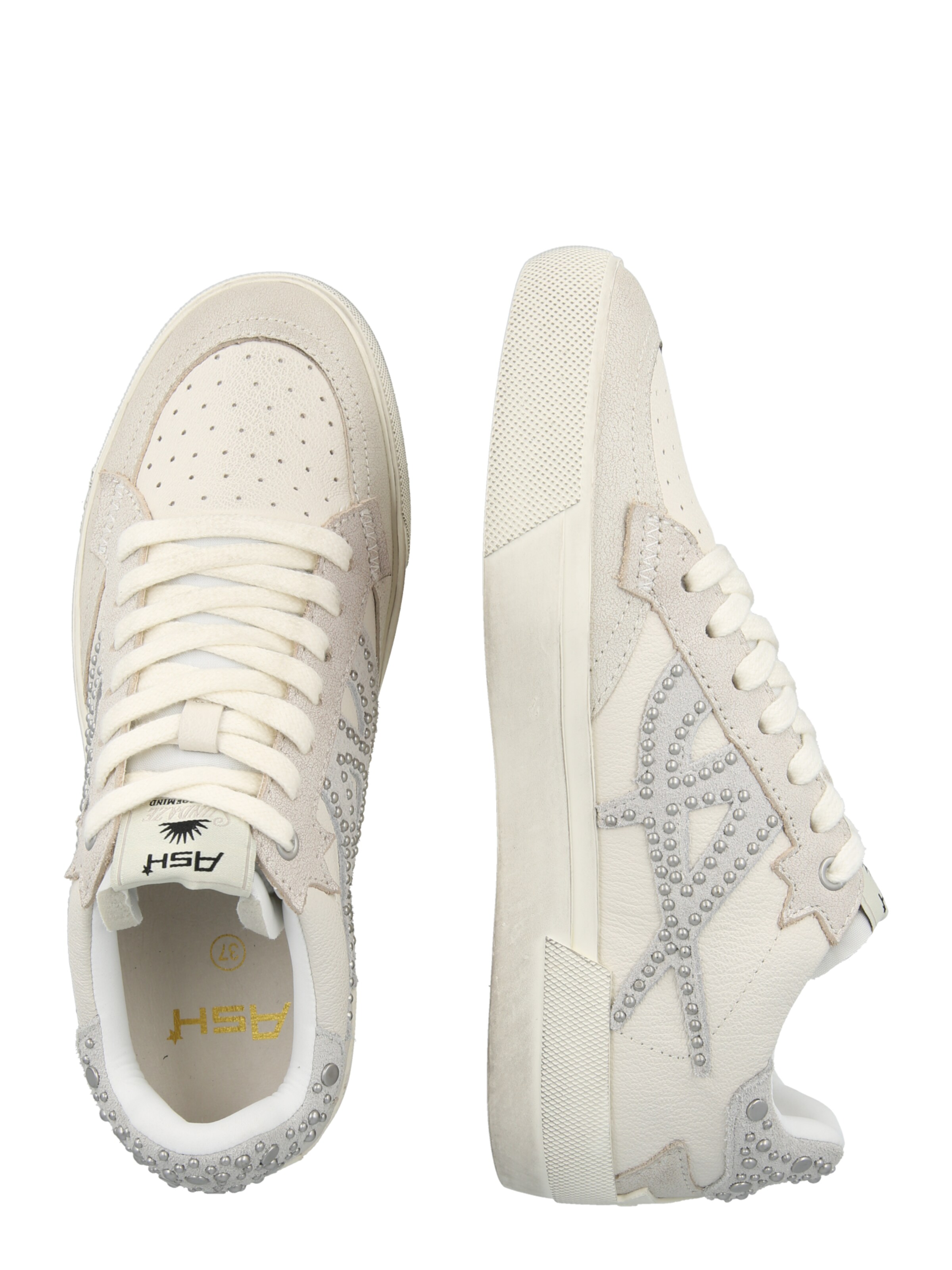 ASH Rövid szárú sportcipők 'MOONLIGHT' - fehér