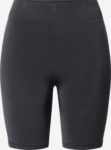 PUMA Skinny Sportshorts in Schwarz: predná strana