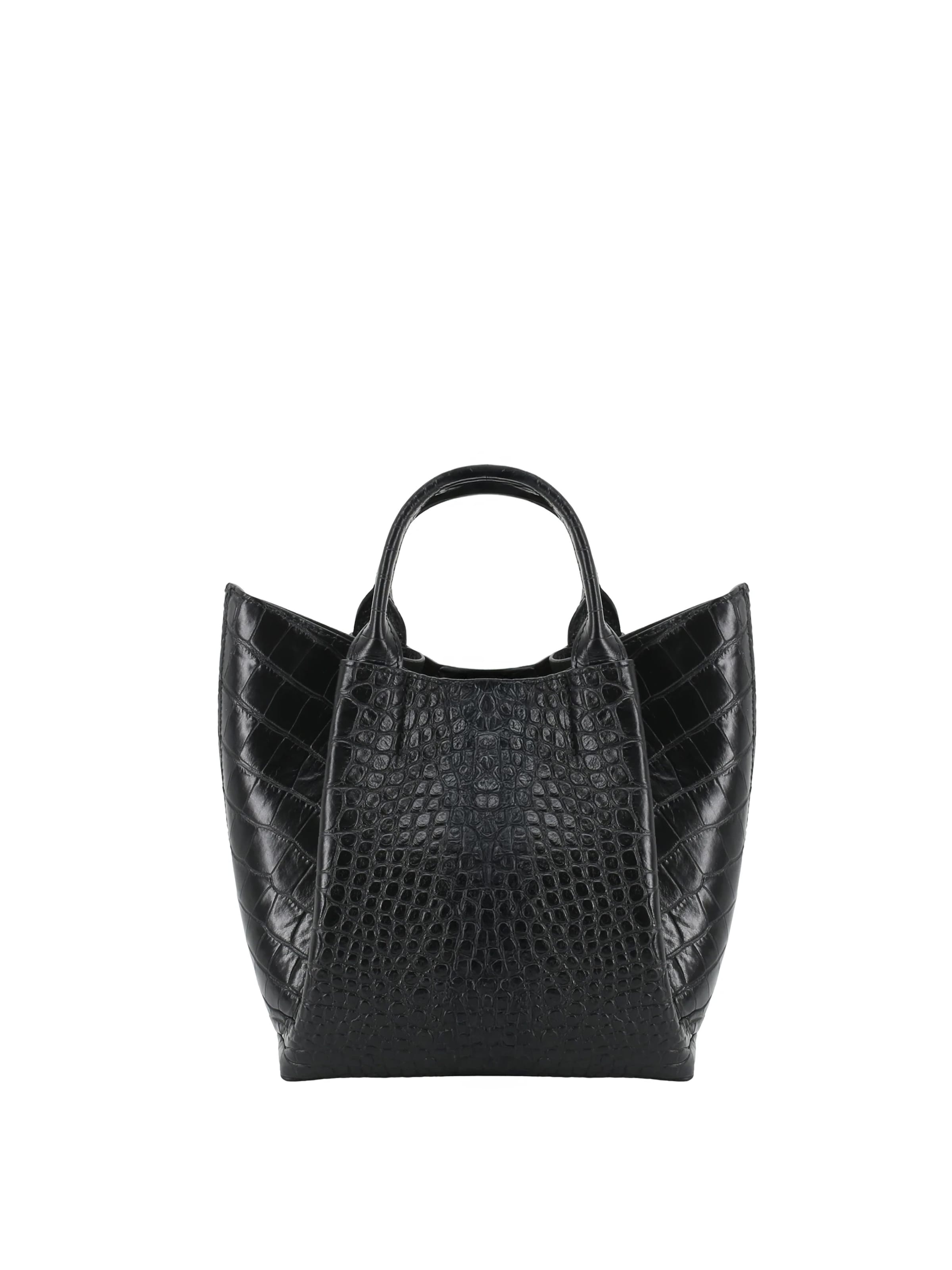 ABRO Shopper 'ESSENITAL' in Black