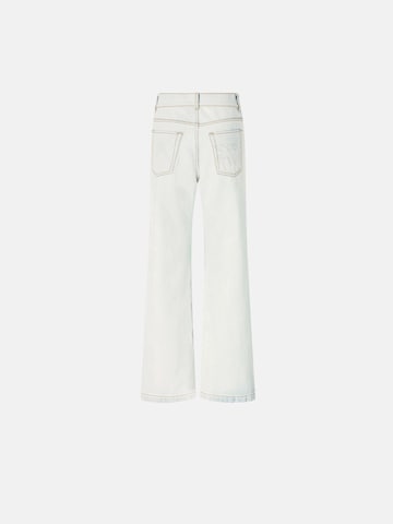 PINKO Regular Jeans 'PINKO WANDA WAIST DOWN WIDE LEG PANTALONE' in Wit