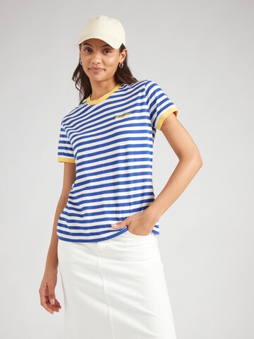 T-shirt 'BAIE' NAPAPIJRI en bleu : devant