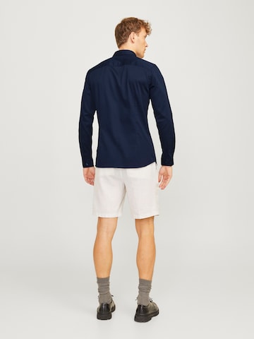JACK & JONES Slim fit Overhemd in Blauw
