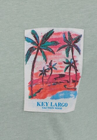 Key Largo Shirt 'Vibes' in Green