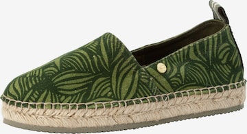 CAMEL ACTIVE Espadrilles 'Sun' in Green: front