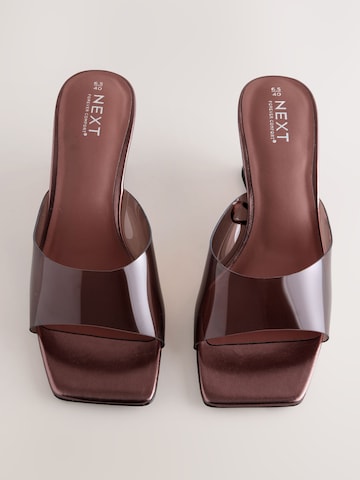 Next Pantolette 'Forever Comfort' i brun