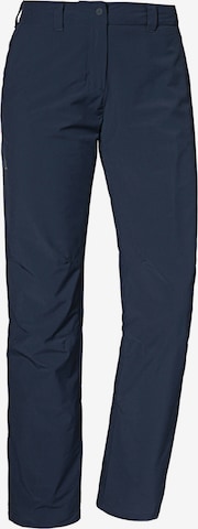 Schöffel Regular Outdoorhose 'Engadin1' in Blau: predná strana