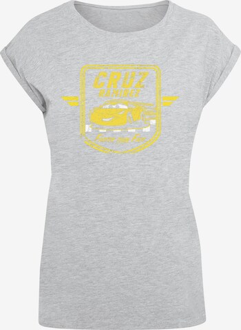 ABSOLUTE CULT T-Shirt 'Cars - Cruz Ramirez' in Grau: predná strana