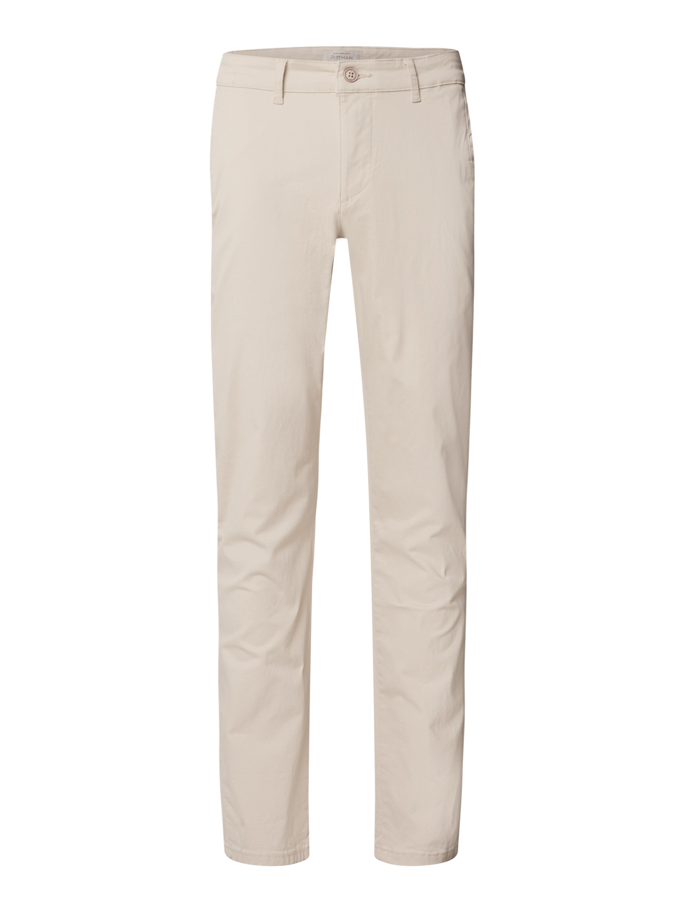 Pittman Slim fit Chino Pants 'Derrick' in Beige: front