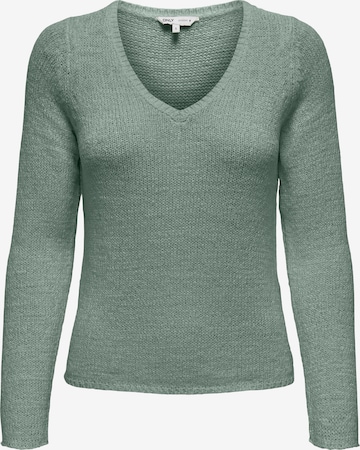 ONLY Pullover 'ONLGeena' in Grün: Vorderseite