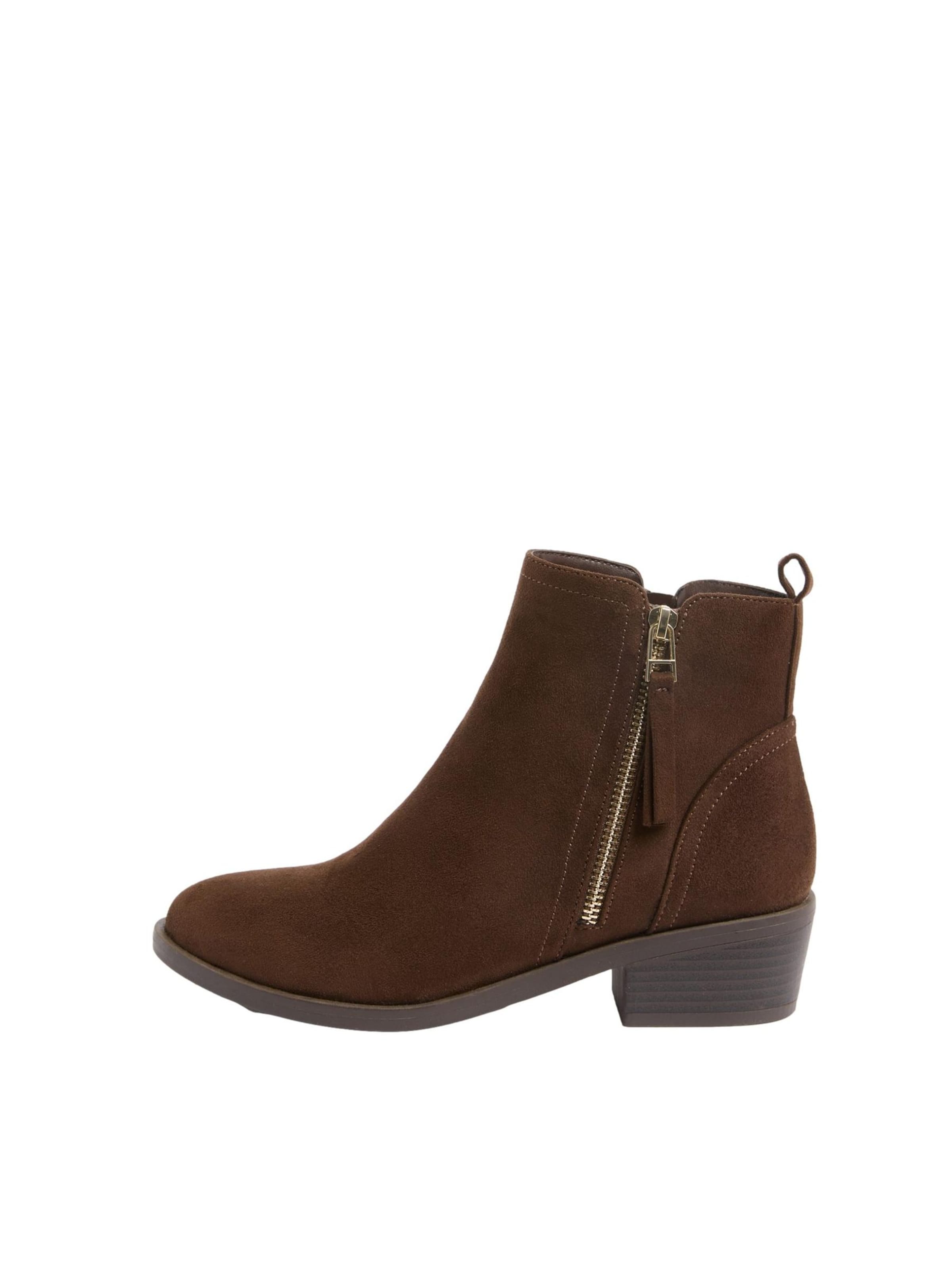Friends Like These - Botas de tobillo en marrón: frente