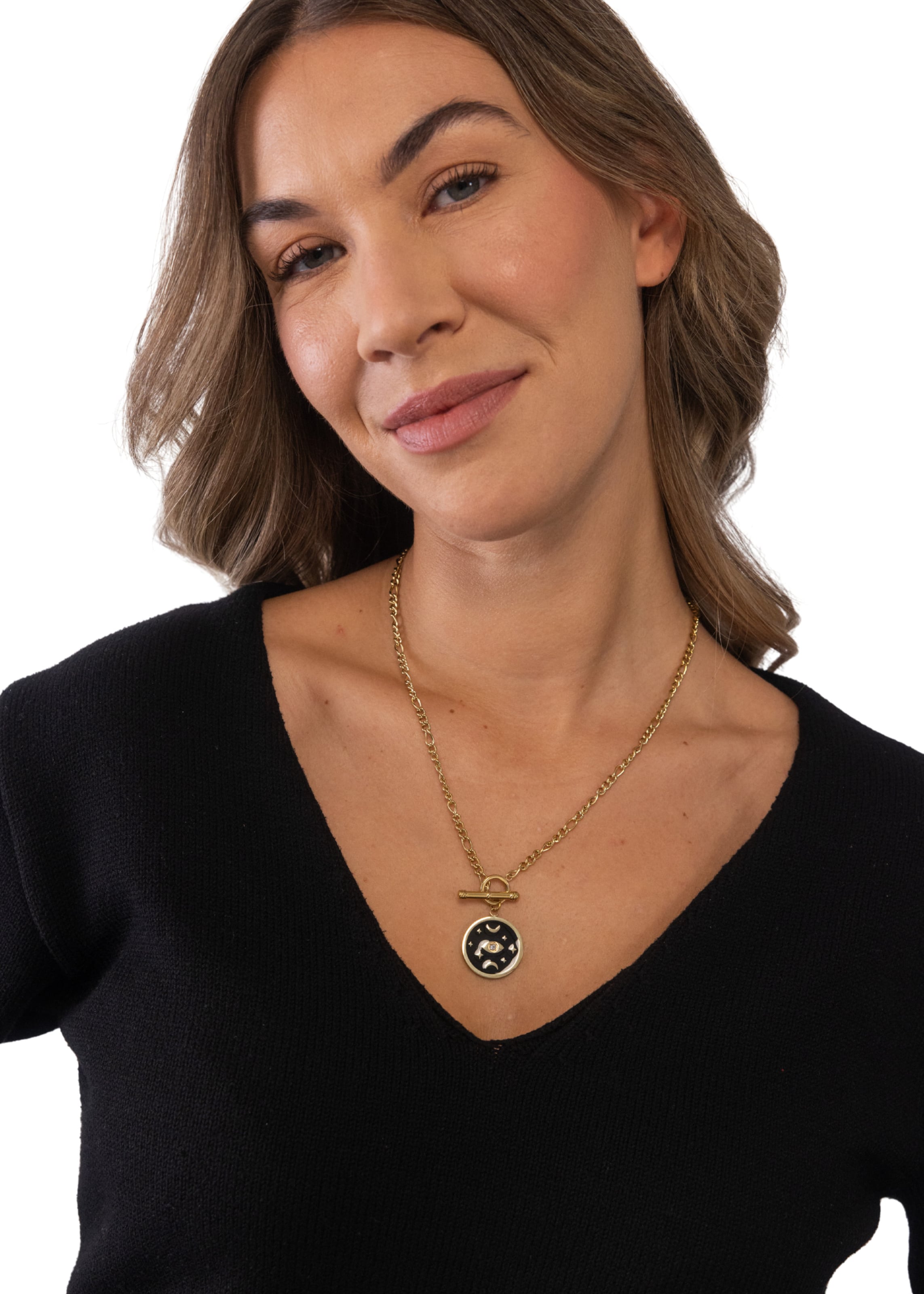 PURELEI Ketting 'Galaxy' in Goud