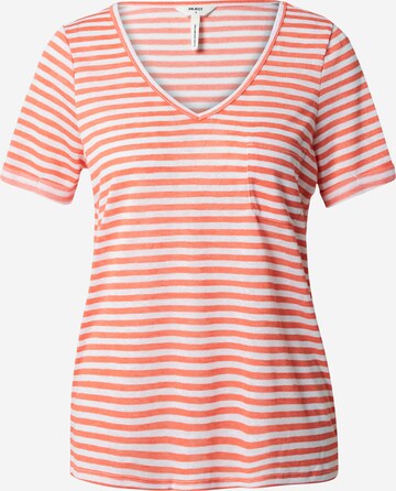 OBJECT - Camiseta 'Tessi' en naranja: frente