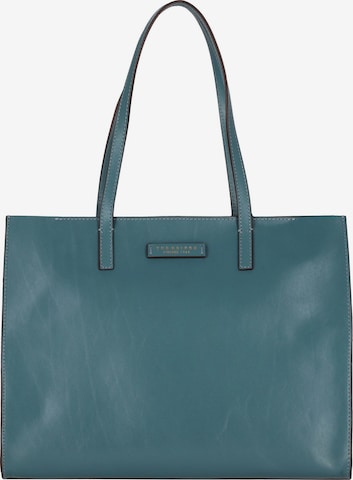 Shopper di The Bridge in blu: frontale