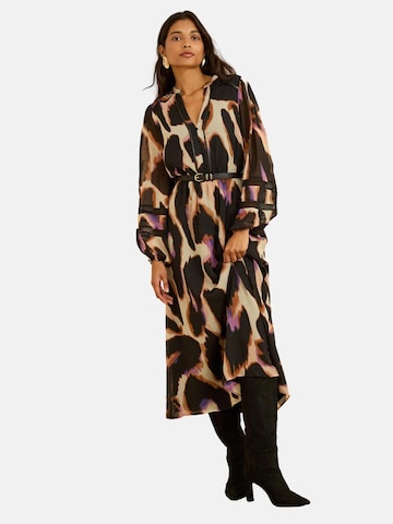 love & roses Blousejurk in Beige: voorkant