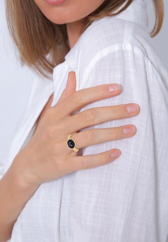 ELLI PREMIUM Ring in Goud: voorkant