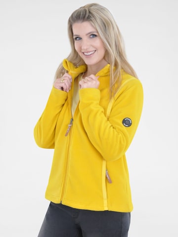 Navigazione Fleece Jacket in Yellow: front