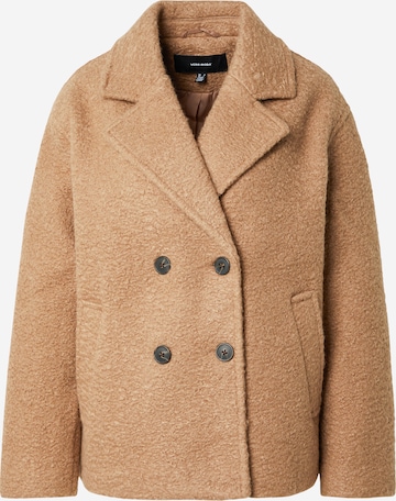 VERO MODA Prechodný kabát - Hnedá: predná strana