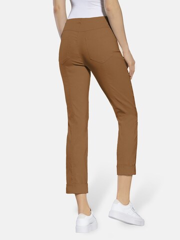 STEHMANN Slim fit Pajama Pants 'Igor' in Brown