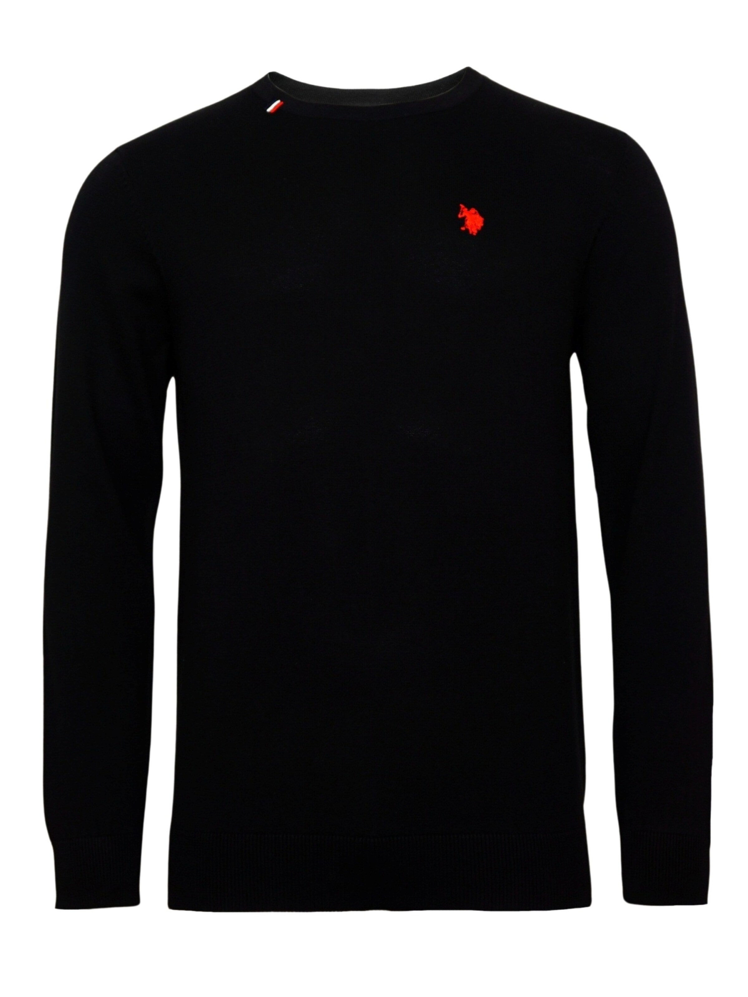U.S. POLO ASSN. Pullover i sort: forside
