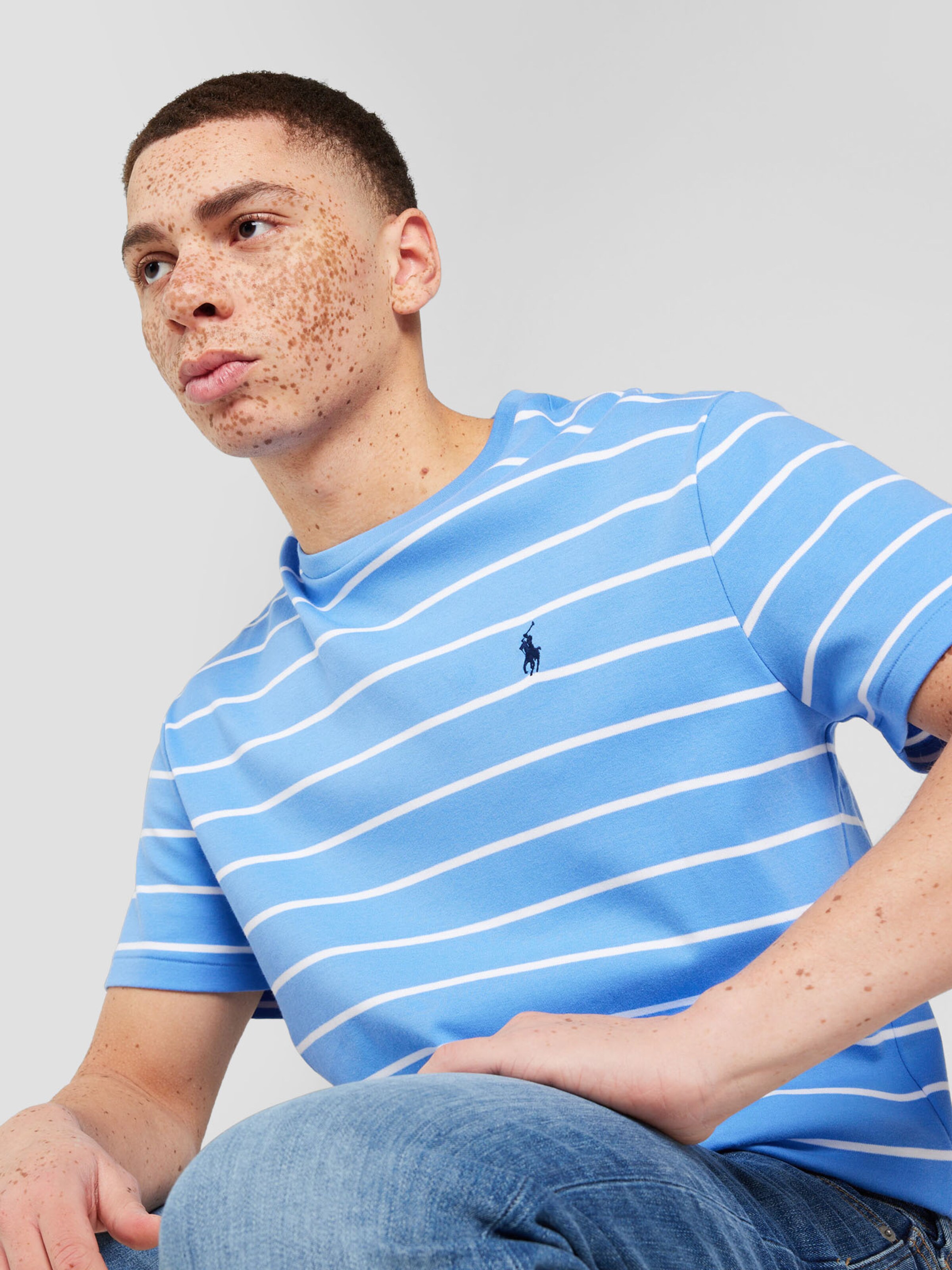 Polo ralph lauren bleu clair sale