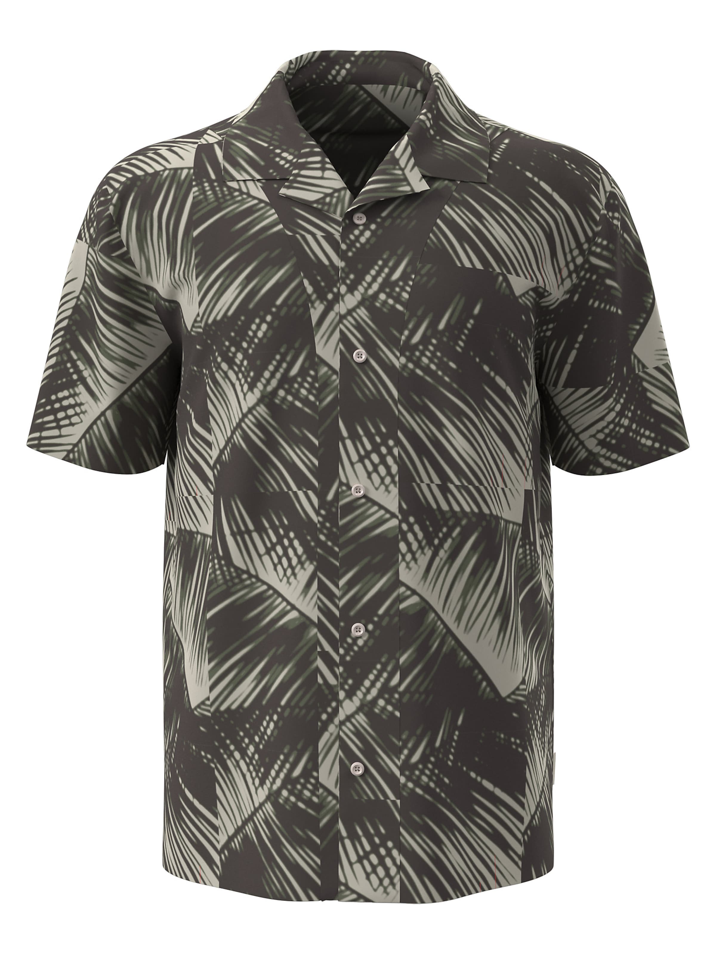 Chemise Calvin Klein Swimwear en vert : devant