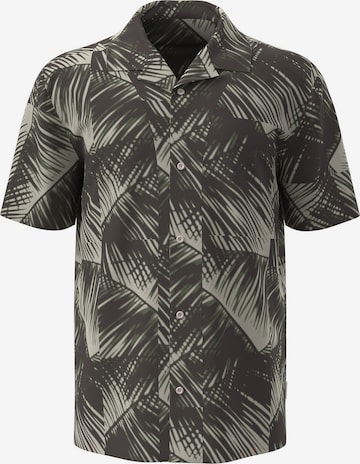 Chemise Calvin Klein Swimwear en vert : devant