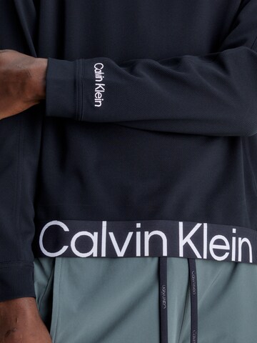 Calvin Klein Sport Sweatshirt in Schwarz