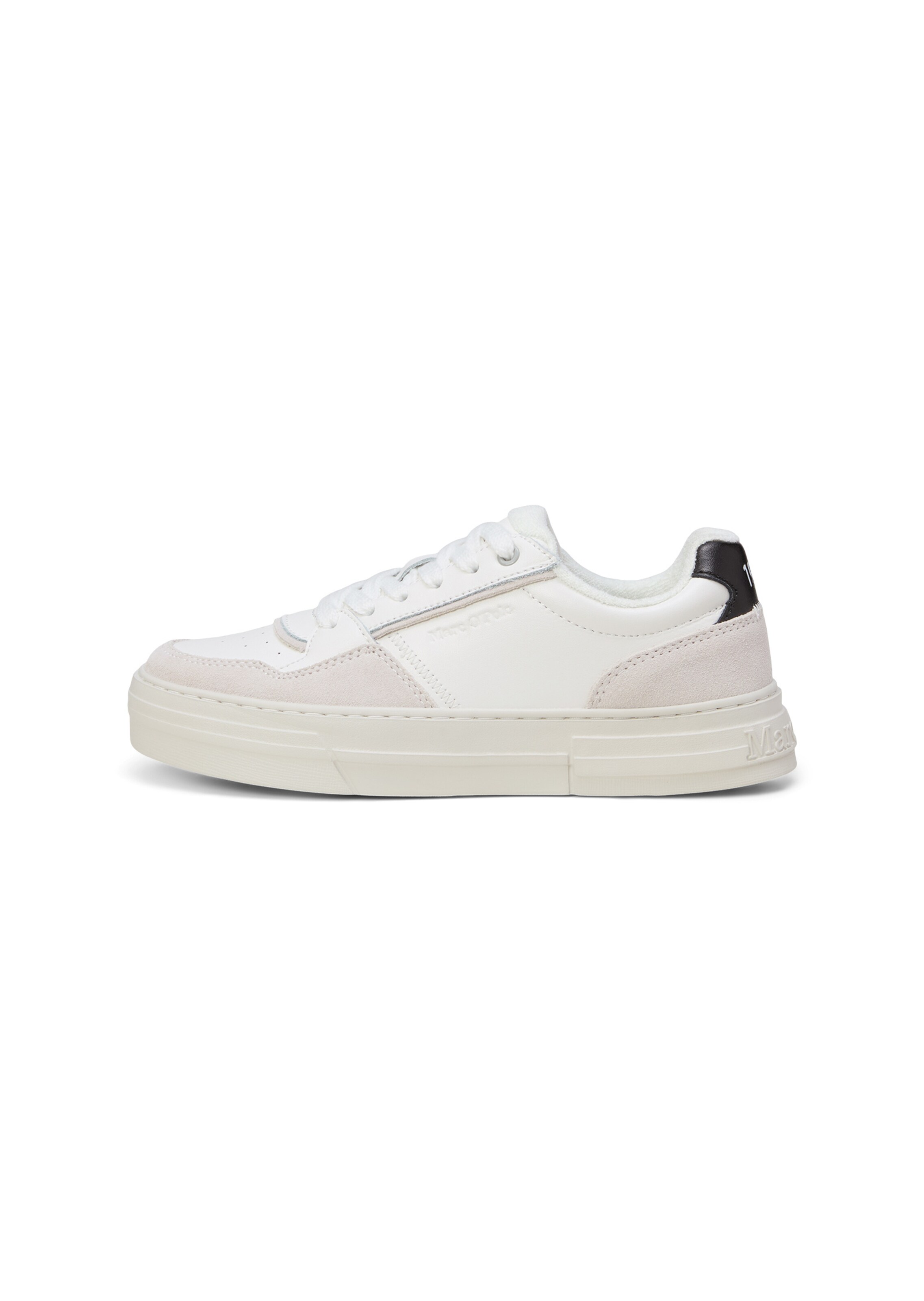 Marc O'Polo Sneakers laag in de kleur Zwart / Wit, Productweergave
