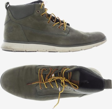 TIMBERLAND Stiefel 43,5 in Grün: Vorderseite