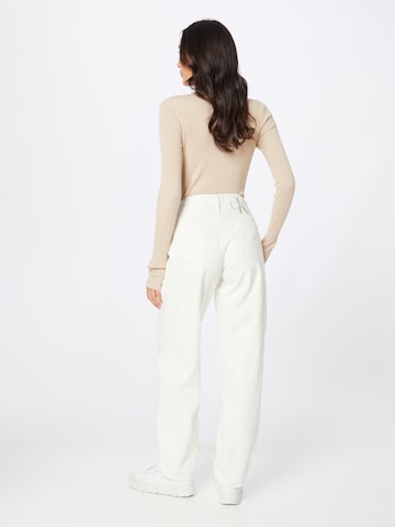 Wide Leg Jean Calvin Klein Jeans en blanc