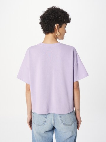 Sweat-shirt 'CHILLI' PIECES en violet