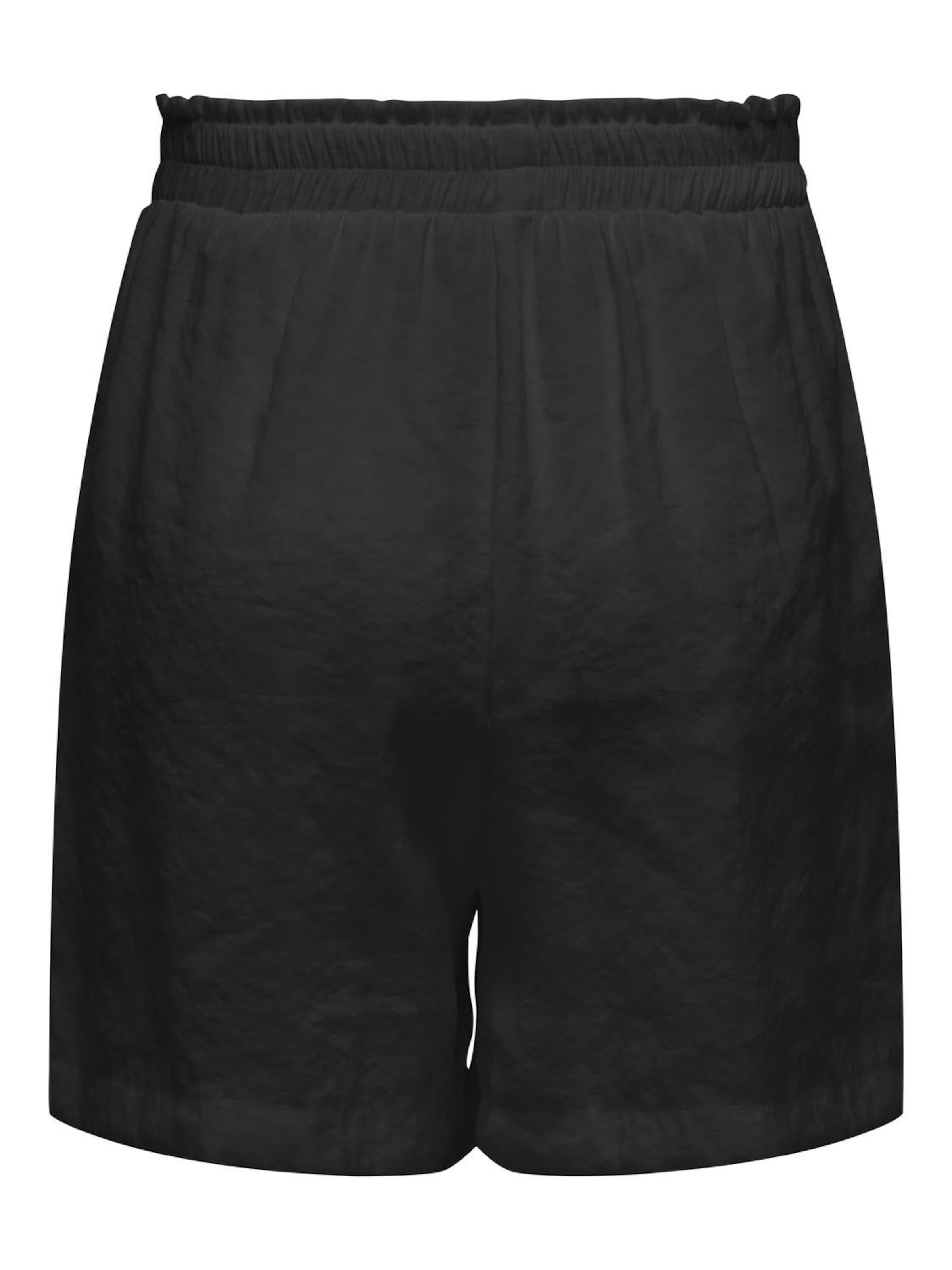 juoda ONLY Laisvas Kelnės 'ONLIris'