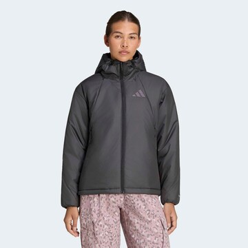 ADIDAS TERREX Outdoor Jacket in Black: front