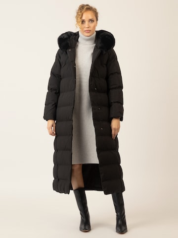 APART Winter Coat in Black