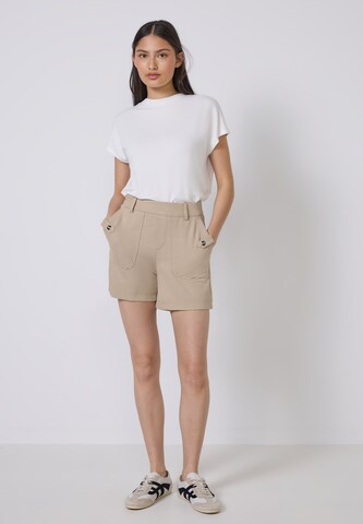 Street One Studio Loosefit Shorts im Loose Fit in Beige