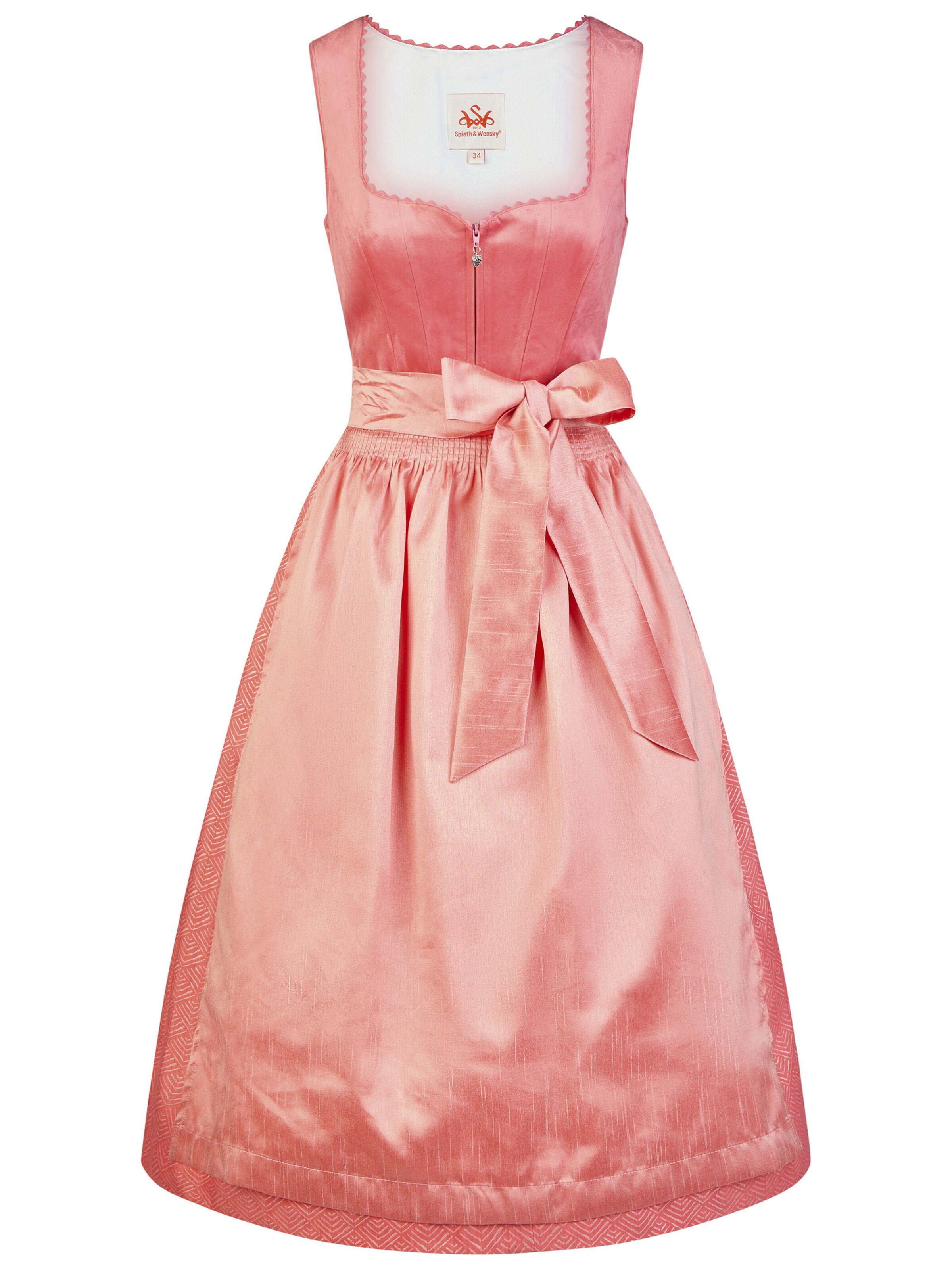 Dirndl 'Hummel' SPIETH & WENSKY en rouge : devant