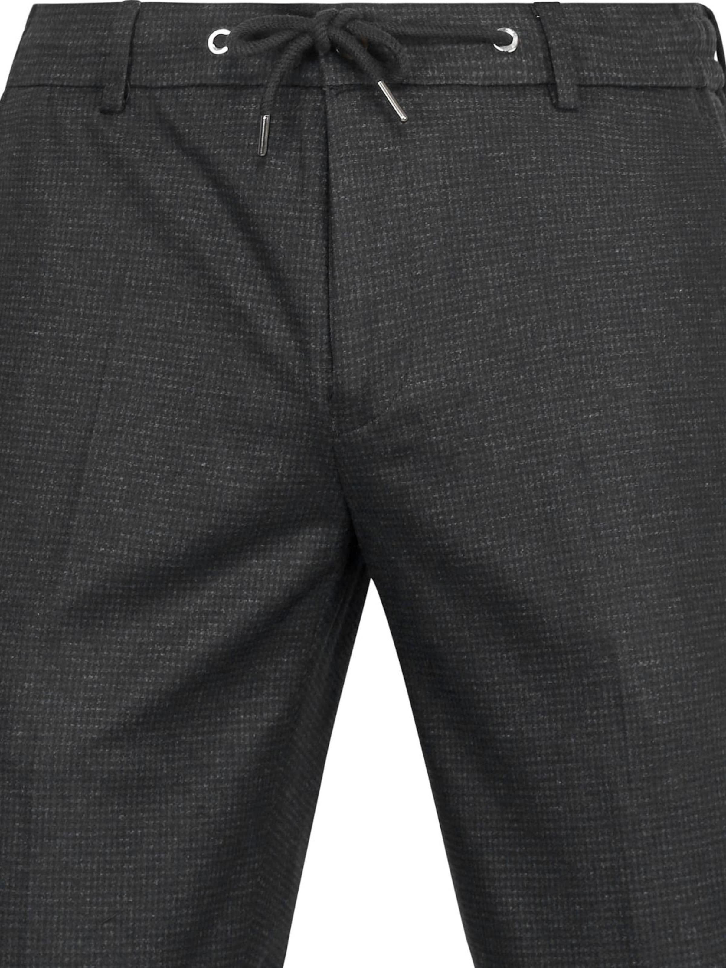 Suitable Slim fit Chino Pants 'Das' in Grey