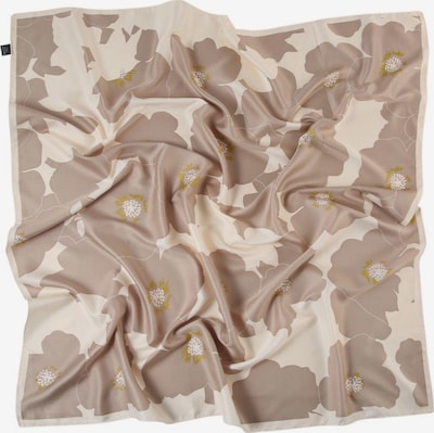 alberto cabale Scarf 'Grand carré de Soie Bigpetale Zoé' in One Size in Beige, Item view