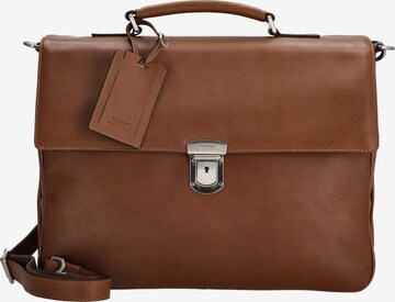 Picard Briefcase in Brown: front