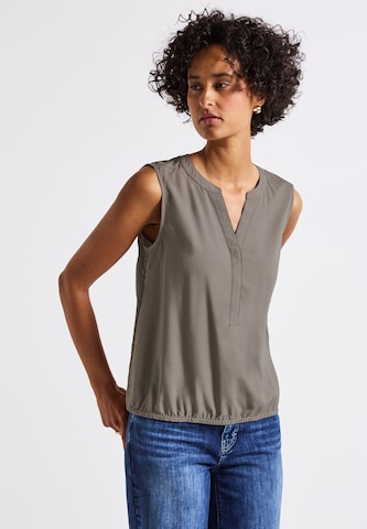 STREET ONE Blouse in Brown: front