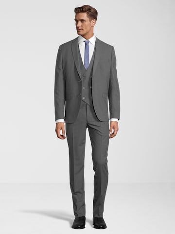 Steffen Klein Slim fit Suit in Grey: front