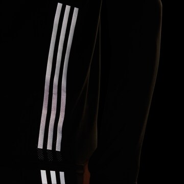 ADIDAS PERFORMANCE Koszulka funkcyjna 'Run Icons 3-Stripes' w kolorze czarny