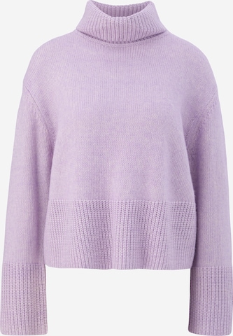 Pull-over COMMA en violet : devant