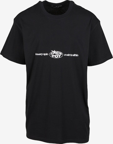 T-Shirt 'Every Spin Wins' Mister Tee en noir : devant