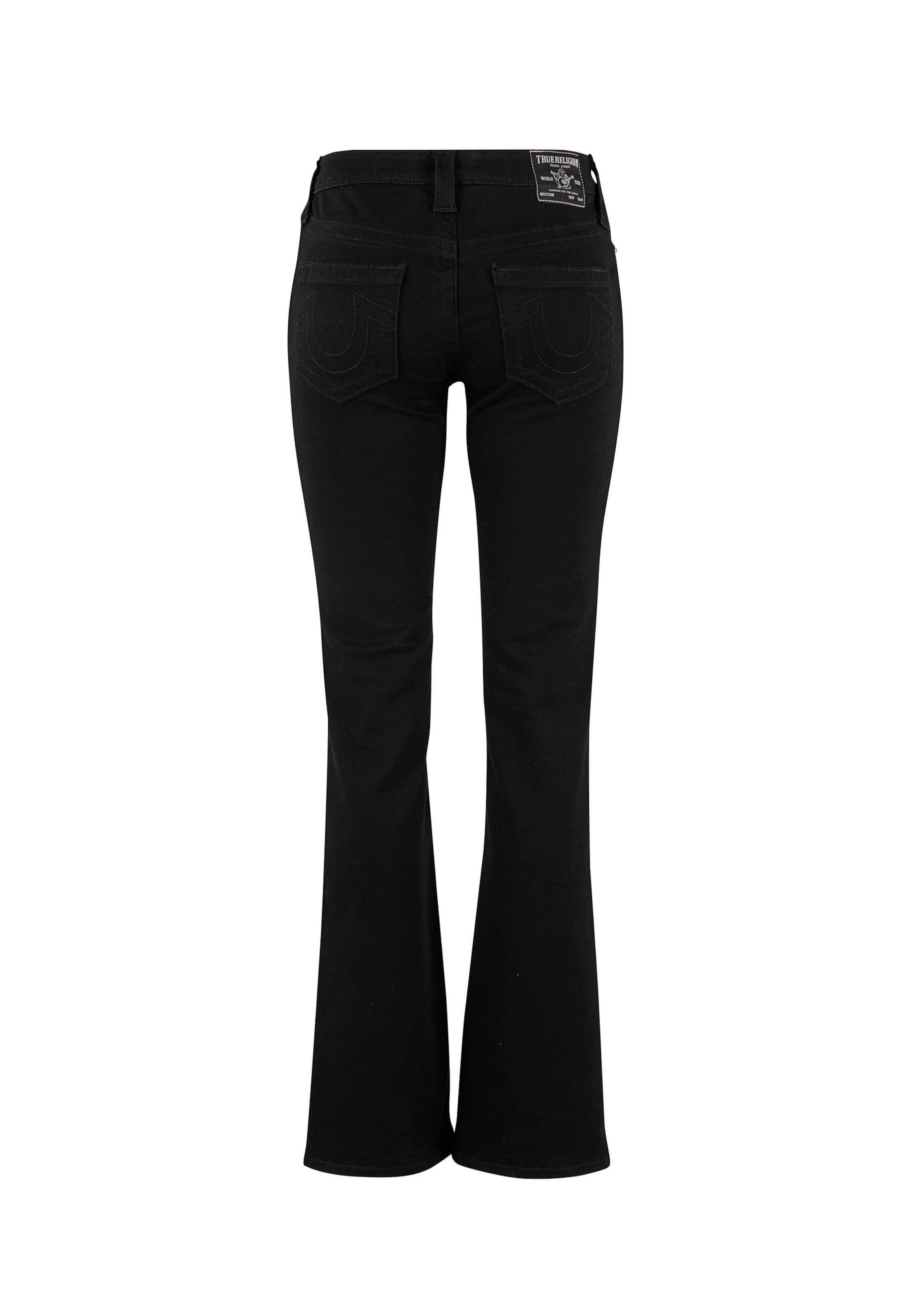 True Religion Bootcut Džíny 'Becca' – černá
