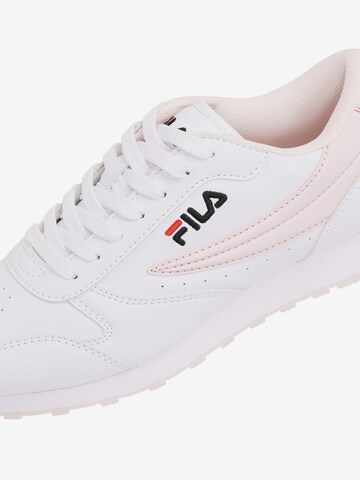 FILA Låg sneaker 'ORBIT' i vit