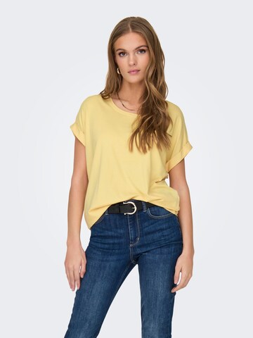 T-shirt 'Moster' ONLY en jaune : devant