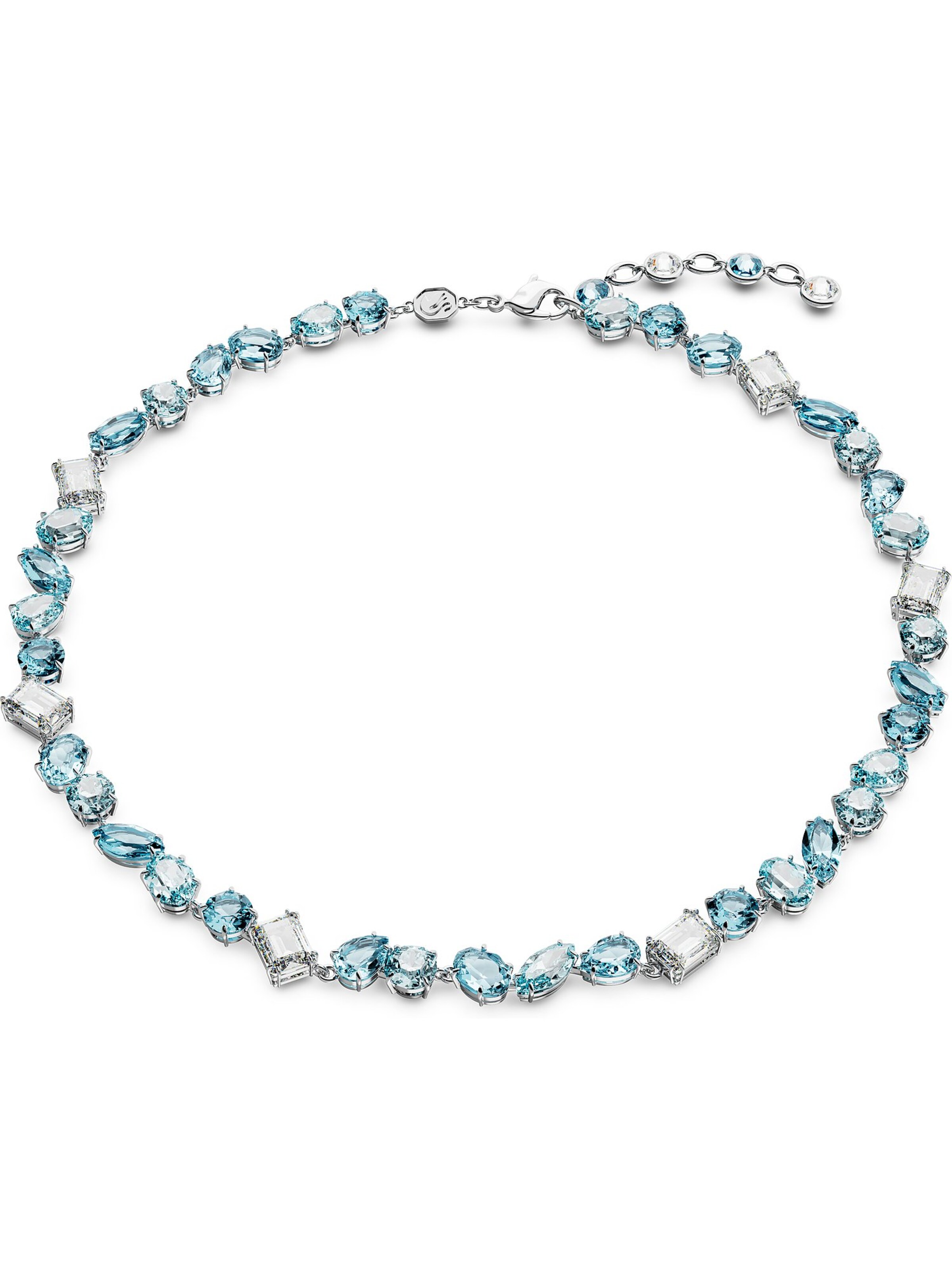 Swarovski Necklace in Silver: front
